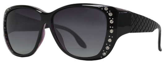 PL 7833 BX - Women's Cover Over 1.1 MM Polarized Sunglasses with Rhinestones