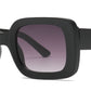 FC 5813 - Rectangular Plastic Sunglasses