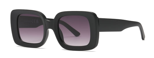 FC 5813 - Rectangular Plastic Sunglasses