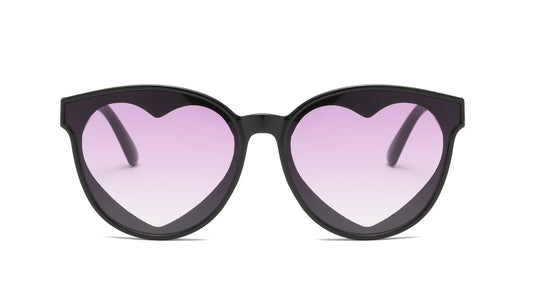 FC 5818 - Heart Plastic Sunglasses