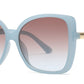 FC 5820 - Square Butterfly Women Plastic Sunglasses