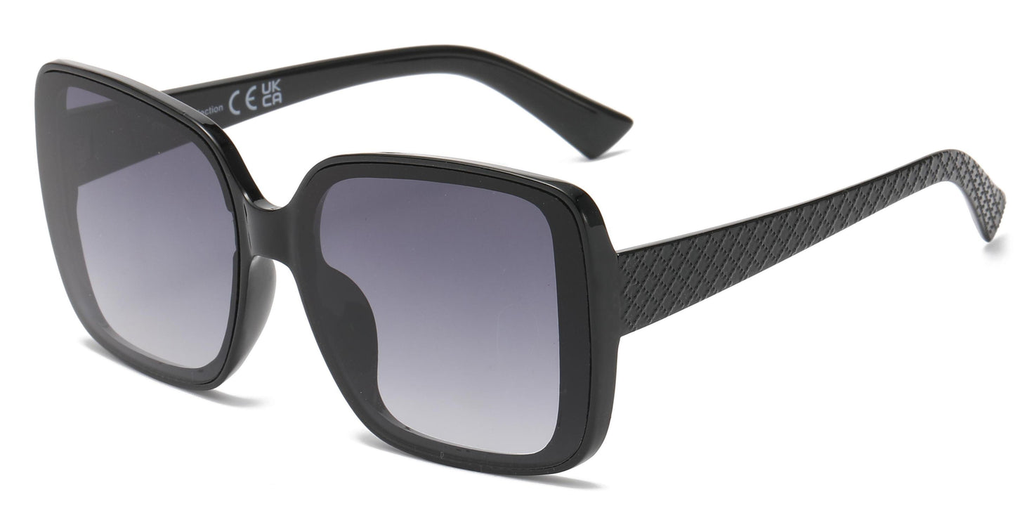 FC 5823 - Square Plastic Sunglasses
