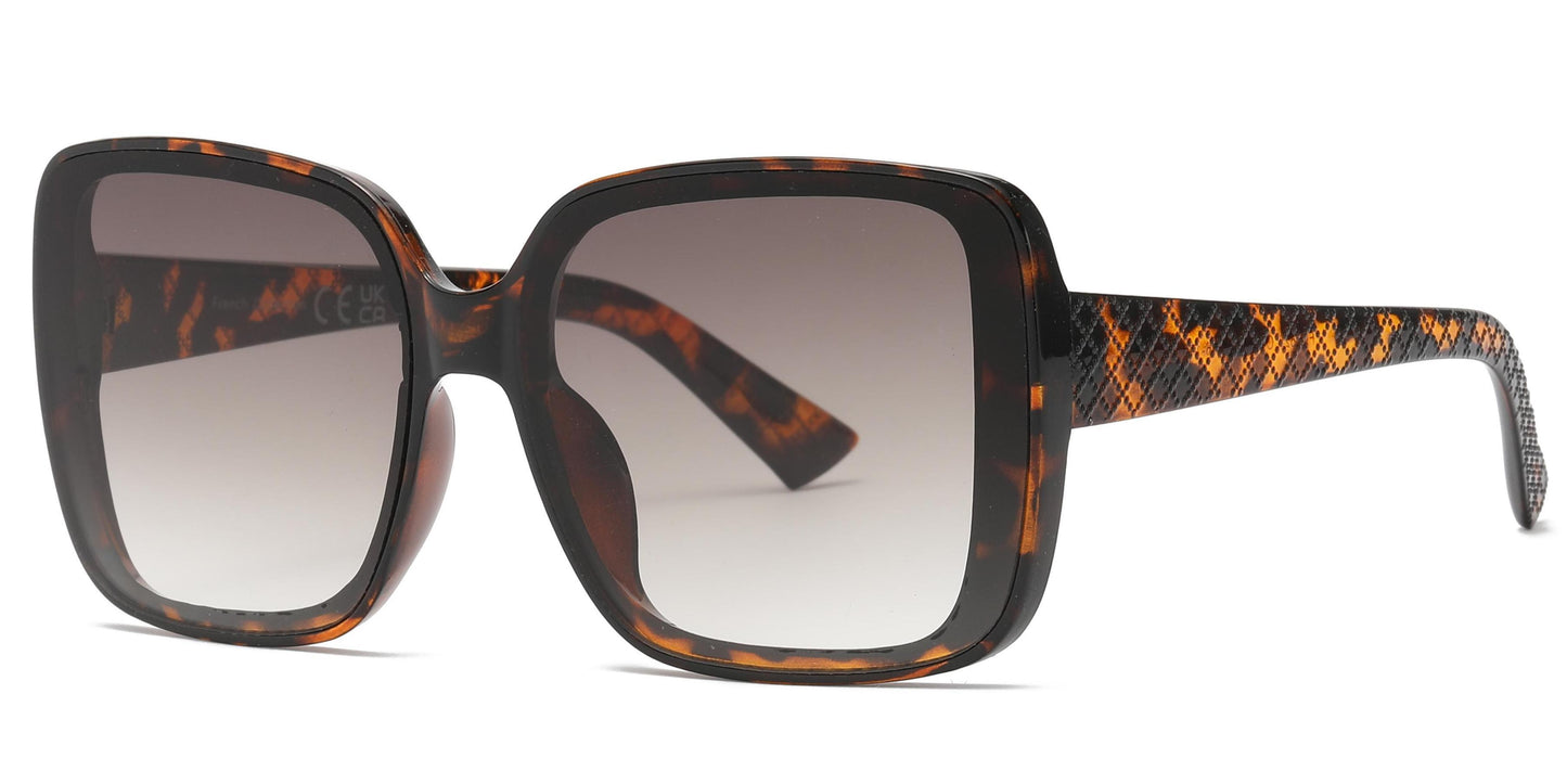 FC 5823 - Square Plastic Sunglasses