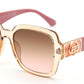 FC 5828 - Women Square Butterfly Plastic Sunglasses