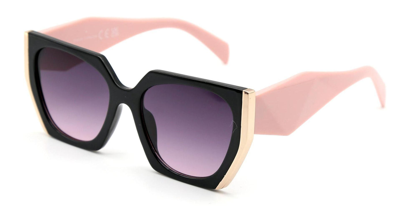 FC 5834 - Cat Eye Women Fashion Plastic Sunglasses