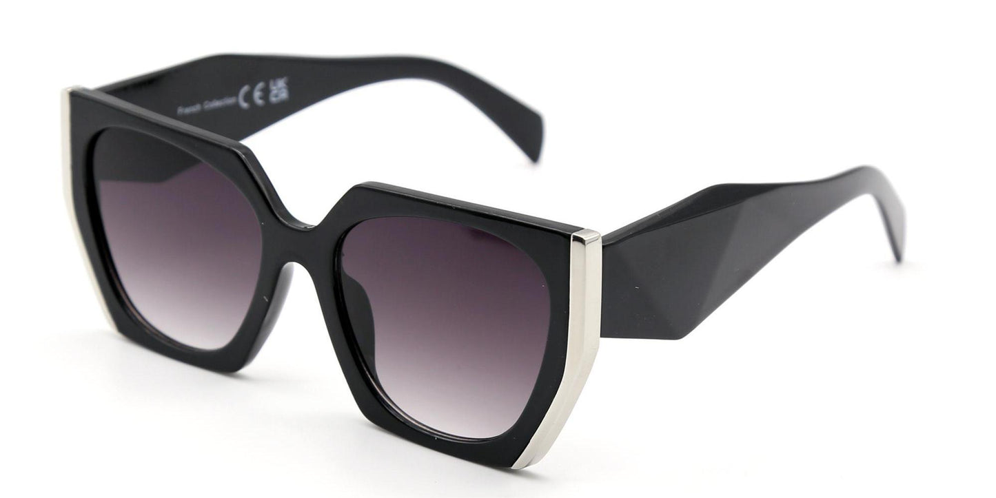 FC 5834 - Cat Eye Women Fashion Plastic Sunglasses