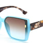 FC 5841 - Classic Butterfly Square Plastic Sunglasses