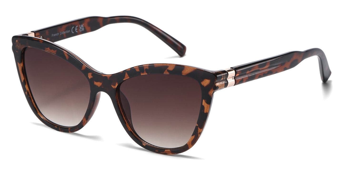 FC 5848 - Classic Cat Eye Women Plastic Sunglasses