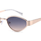 FC 5853 -  Small Modern Cat Eye Metal Sunglasses