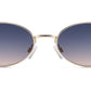 FC 5855 - Oval Fashion Metal Sunglasses
