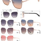 FC 6562 - Fashion Metal Cat Eye Sunglasses