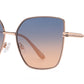 FC 6562 - Fashion Metal Cat Eye Sunglasses