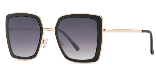FC 6578 - Fashion Metal Butterfly Cateye Sunglasses