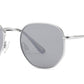 PL 3983 - Round Geometric Metal Polarized Sunglasses