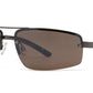 FC 6588 - Men Half Rim Rectangular Sport Metal Sunglasses