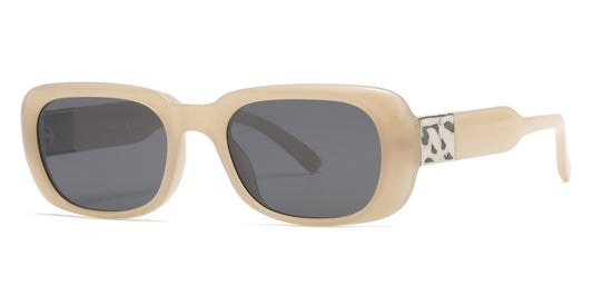 FC 6590 - Small Square Women Fashion Plastic Sunglasses