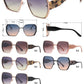 FC 6593 - Fashion Metal Hexagon Shaped Women Sunglasses