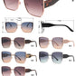 FC 6594 - Square Butterfly Metal Women Sunglasses