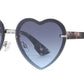 FC 6595 - Rimless Heart Shape Metal Sunglasses