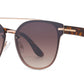 FC 6599 - Fashion Metal Rimless Sunglasses