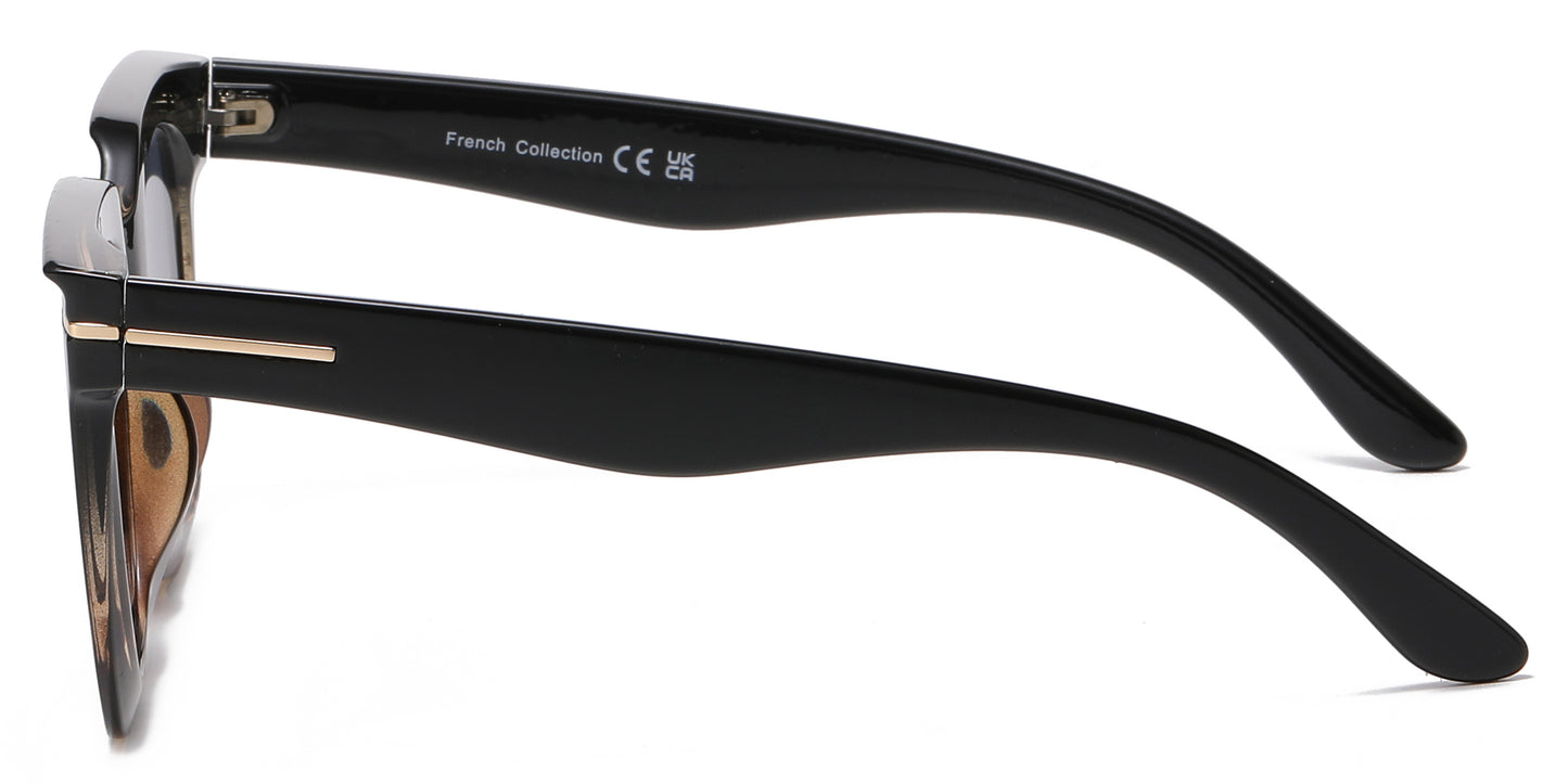 FC 6603 - Square Fashion Plastic Sunglasses