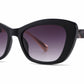 FC 6609 - Classic Women Cat Eye Plastic Sunglasses