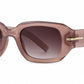 FC 6611 - Rectangular Plastic Sunglasses