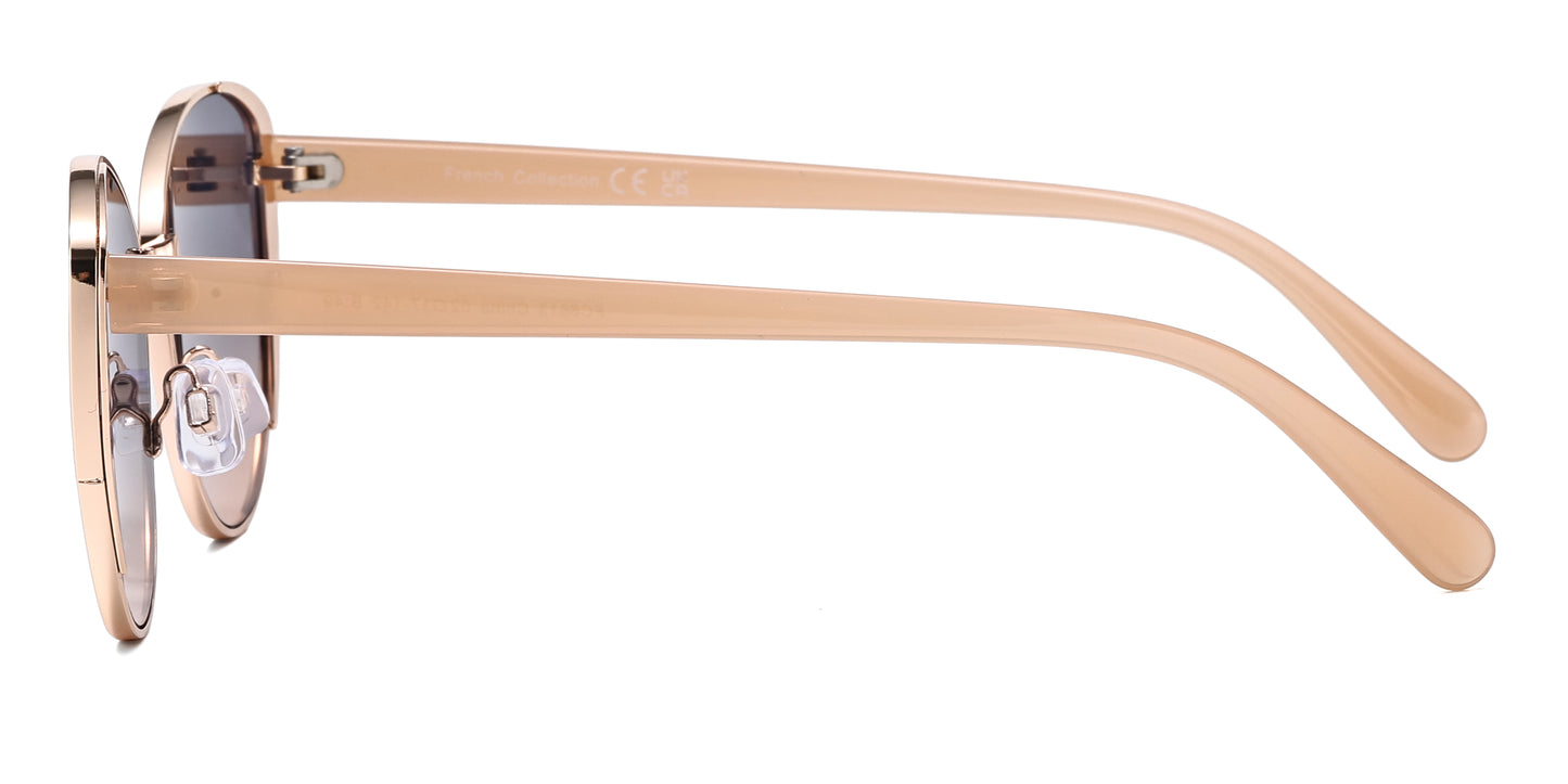 FC 6613 - Fashion Metal Cat Eye Sunglasses