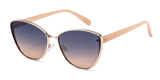 FC 6613 - Fashion Metal Cat Eye Sunglasses