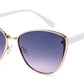 FC 6613 - Fashion Metal Cat Eye Sunglasses