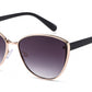FC 6613 - Fashion Metal Cat Eye Sunglasses