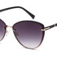 FC 6614 - Rimless Classic Cat Eye Metal Sunglasses