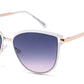 FC 6615 - Metal Cat Eye Butterfly Sunglasses