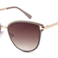 FC 6615 - Metal Cat Eye Butterfly Sunglasses
