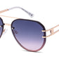 FC 6616 - Large Rimless Metal Aviator Sunglasses