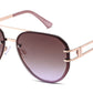 FC 6616 - Large Rimless Metal Aviator Sunglasses