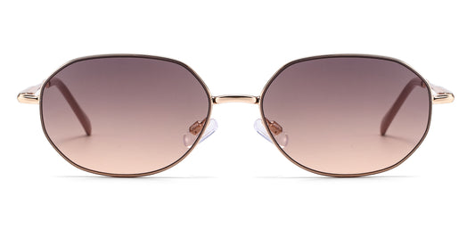FC 6617 - Round Metal Sunglasses