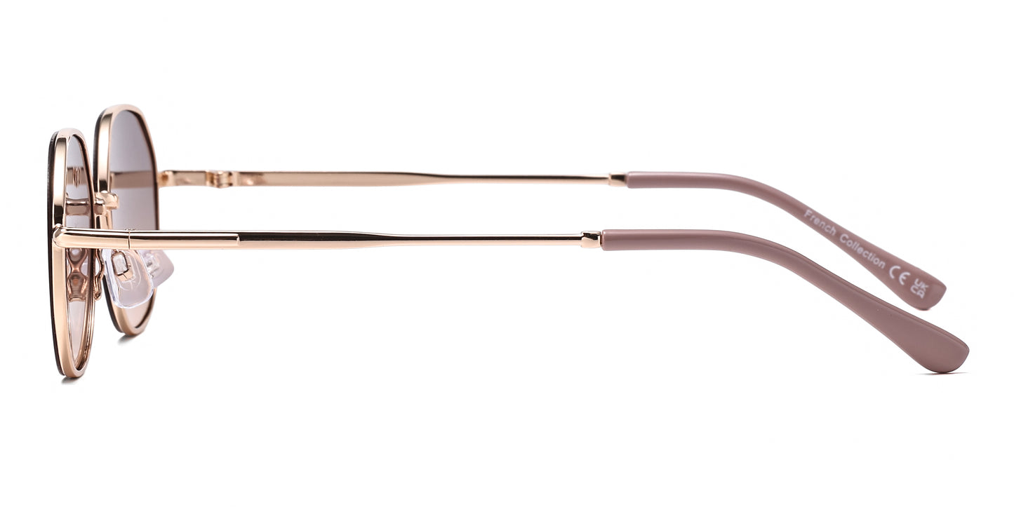 FC 6617 - Round Metal Sunglasses