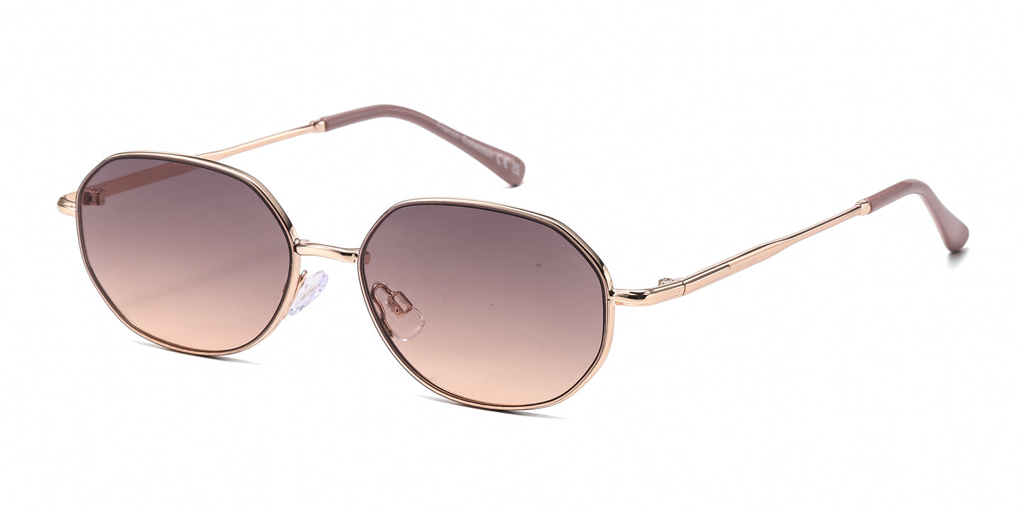 FC 6617 - Round Metal Sunglasses