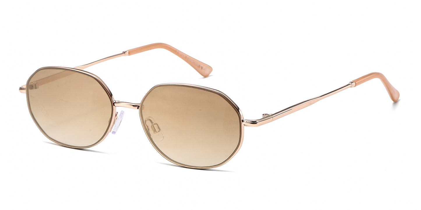 FC 6617 - Round Metal Sunglasses