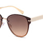 FC 6618 - Rimless Round Metal Sunglasses