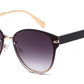 FC 6618 - Rimless Round Metal Sunglasses
