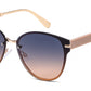 FC 6618 - Rimless Round Metal Sunglasses