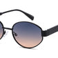 FC 6619 - Classic Oval Metal Sunglasses