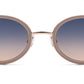 FC 6620 - Oval Fashion Metal Sunglasses