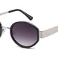FC 6620 - Oval Fashion Metal Sunglasses