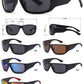 FC 6622 - Men Rectangular Sport Plastic Sunglasses