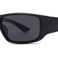 FC 6622 - Men Rectangular Sport Plastic Sunglasses