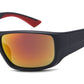 FC 6622 - Men Rectangular Sport Plastic Sunglasses