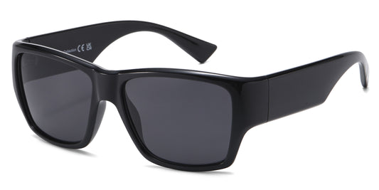 FC 6623 - Square Men Sport Plastic Sunglasses